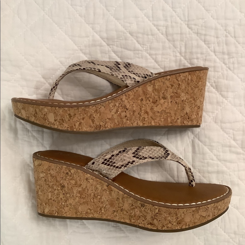 Sugar Daryn Wedge Sandals